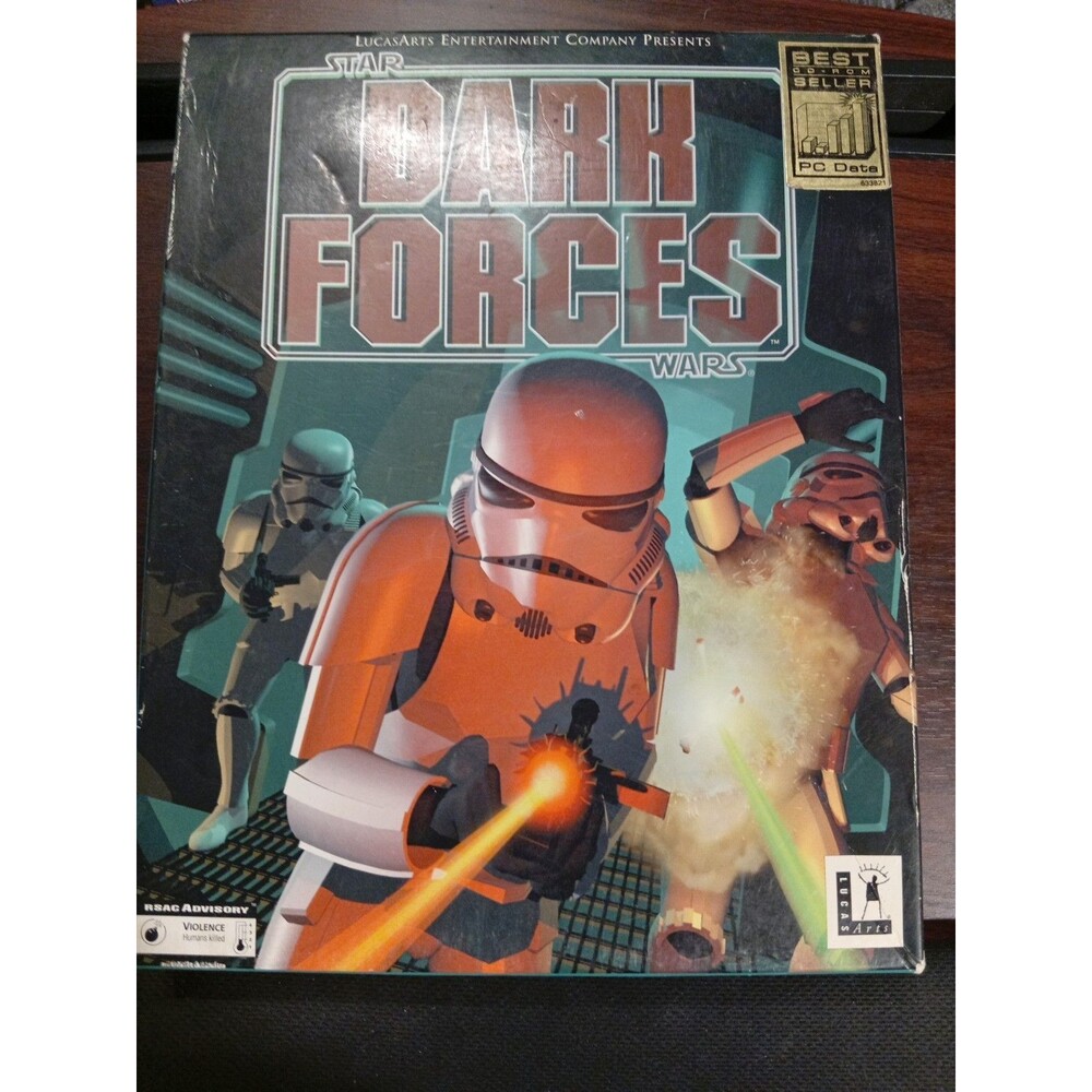 Star Wars: Dark Forces (PC, 1994) Complete In Box. Big Box.